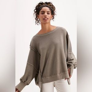 NWOT Free People Camden Sweatshirt